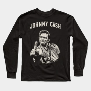 Johnny Cash Long Sleeve T-Shirt